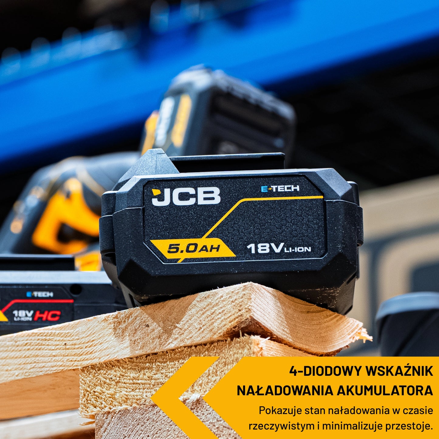 JCB Professional 18V Akumulator Li-ion 5.0Ah