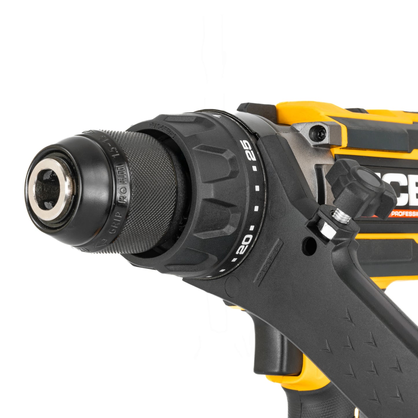 Професійний комплект ударного дриля JCB 18V 160 Нм - 2 акумулятори 5,0 Аг + швидкий зарядний пристрій 4,5 А
