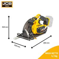 JCB Professional 18V Pilarka Tarczowa 185 mm