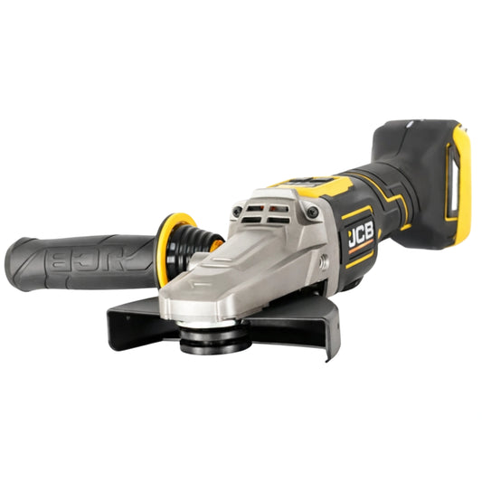 JCB Professional 18V Szlifierka Kątowa z Włącznikiem Łopatkowym i Płaską Głowicą (125 mm / 5")