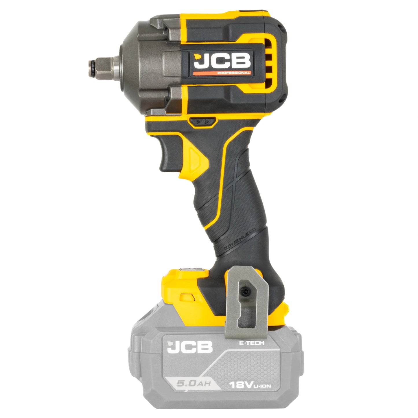 Професійний ударний гайковерт JCB 18V 1/2" 250 Нм (макс. 350 Нм)