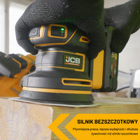JCB Professional 18V Szlifierka Mimośrodowa
