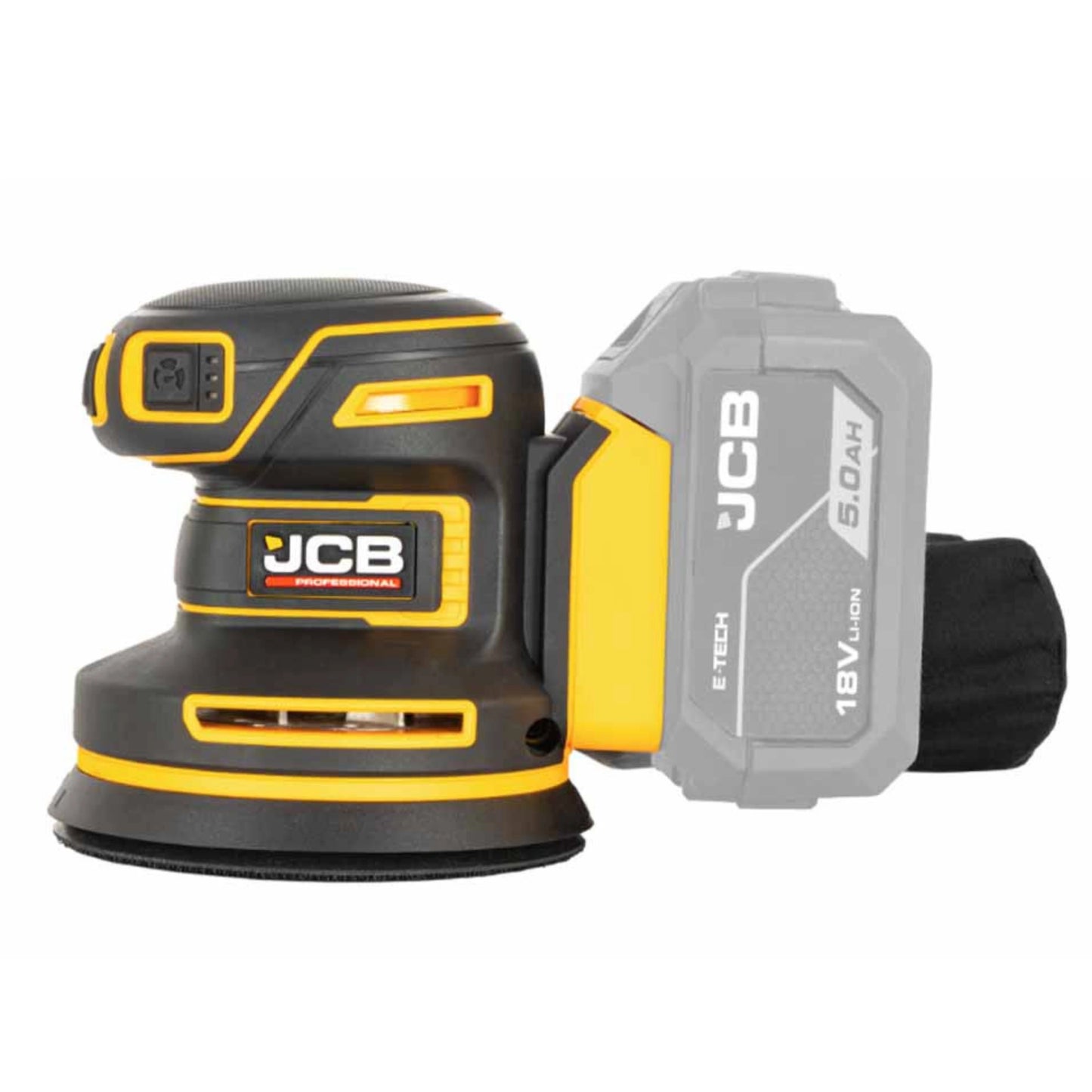 JCB Professional 18V Szlifierka Mimośrodowa