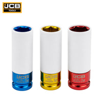 JCB Zestaw Nasadek Udarowych 1/2" do Alufelg 17/19/21 Cienkościennych 3 szt