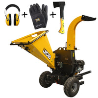 Подрібнювач гілок з 4-тактним двигуном JCB 457 см³, 15 к.с. - 120 мм/4,7 дюйма 