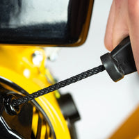 Подрібнювач гілок з 4-тактним двигуном JCB, 224 см3, 7,5 к.с. - 100 мм/4 дюйми 