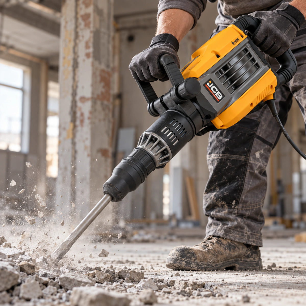 Młot Wyburzeniowy JCB Professional 1650 W SDS Max