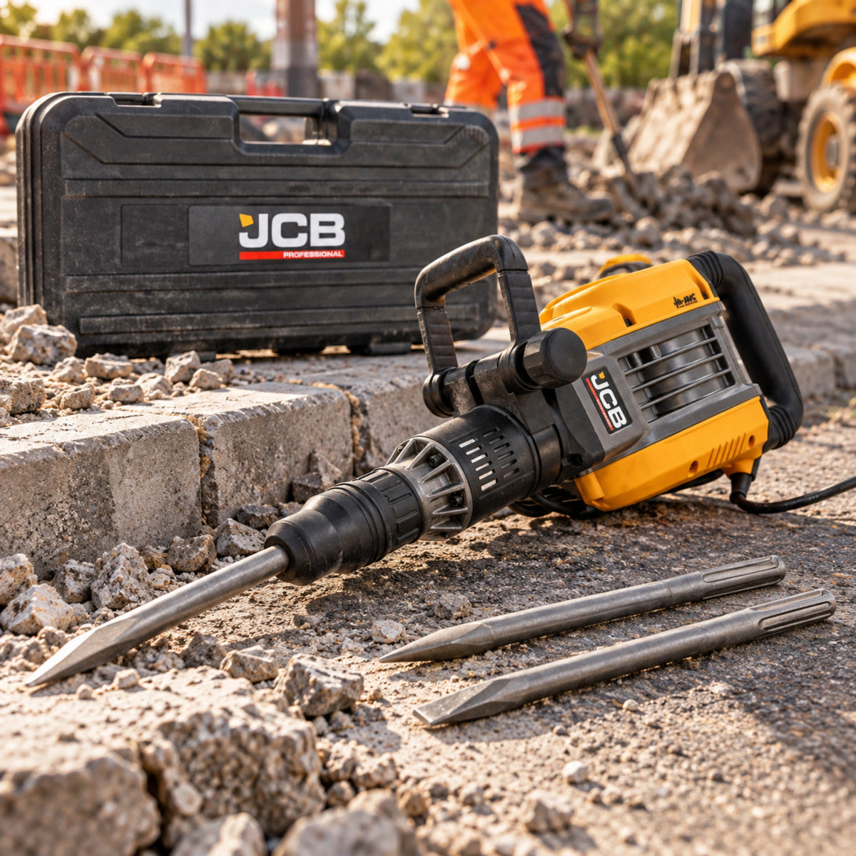 Młot Wyburzeniowy JCB Professional 1650 W SDS Max