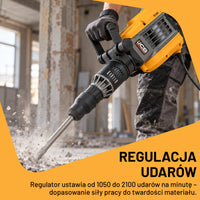 Młot Wyburzeniowy JCB Professional 1650 W SDS Max