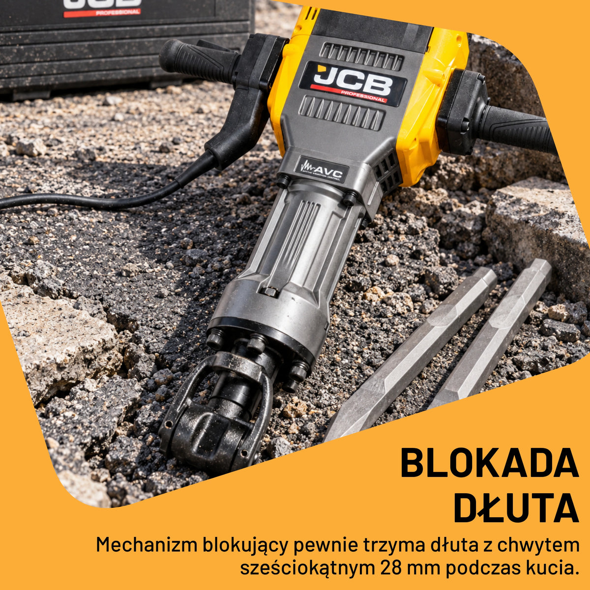Młot Wyburzeniowy JCB Professional 2000 W 62 J