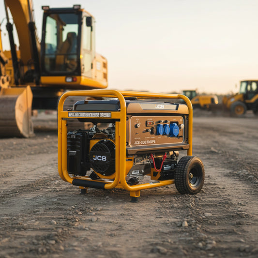 Agregat Prądotwórczy Jednofazowy JCB Tools Generator Prądu 7,9 kW (AVR, Rozruch Elektryczny)