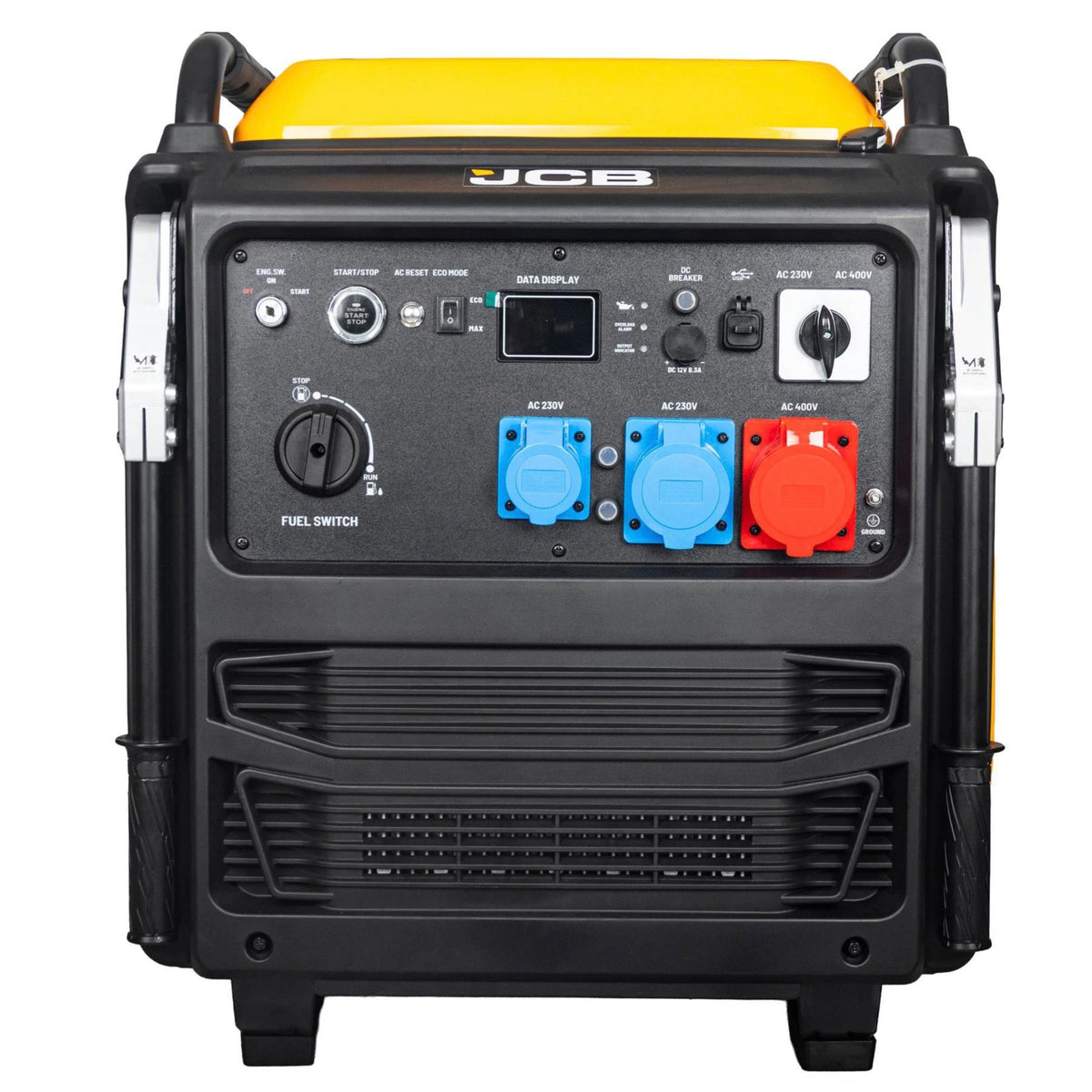 Agregat Inwerterowy 3-Fazowy JCB 10 000 W 230/400 V JCB-IG12000DVE-3
