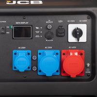 Agregat Inwerterowy 3-Fazowy JCB 10 000 W 230/400 V JCB-IG12000DVE-3