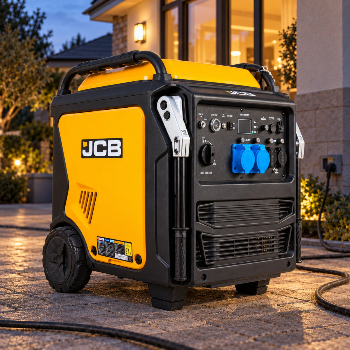 Agregat Inwerterowy JCB 10 000 W 550 cm³ E-Start JCB-IG12000E-EU
