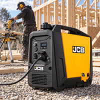 Agregat Inwerterowy JCB Tools 2000 W Generator Prądu 230 V (ECO, USB, 18kg)
