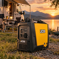 Agregat Inwerterowy JCB Tools 2000 W Generator Prądu 230 V (ECO, USB, 18kg)