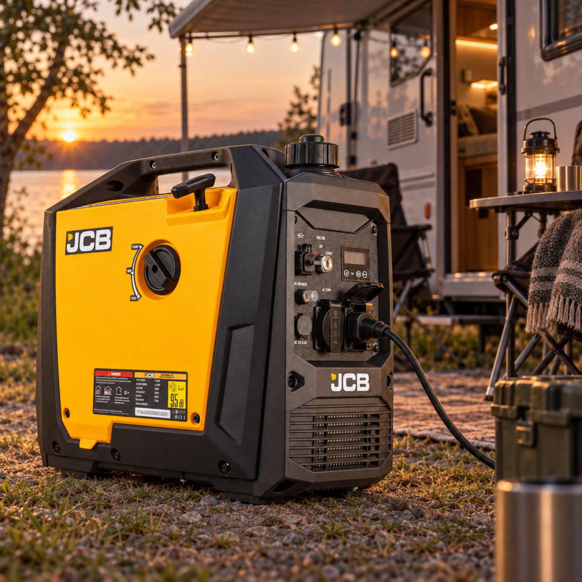 Agregat Inwerterowy JCB 3200 W 230 V E-Start JCB-IG3500E-EU