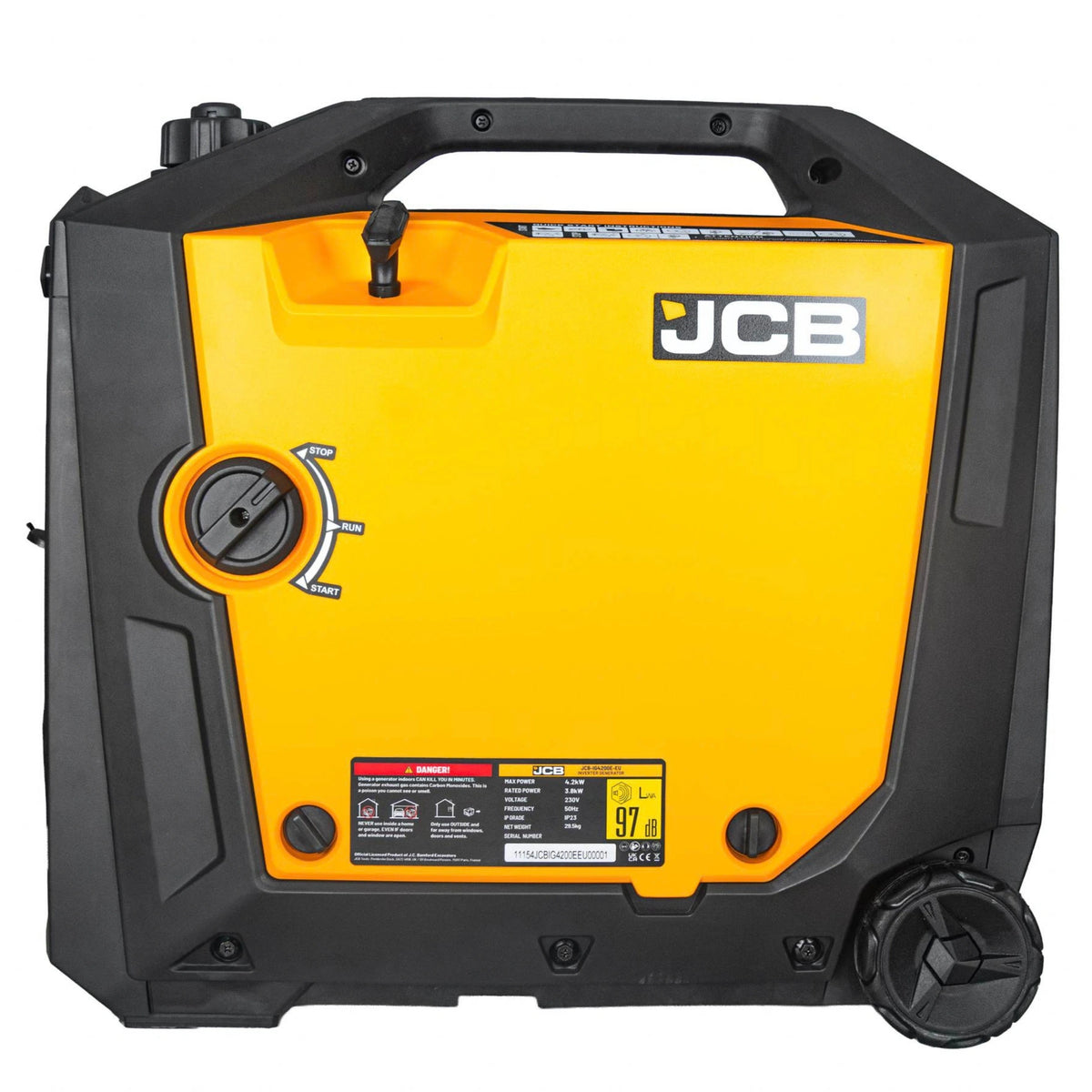 Agregat Inwerterowy JCB 3800 W 230 V E-Start JCB-IG4200E-EU