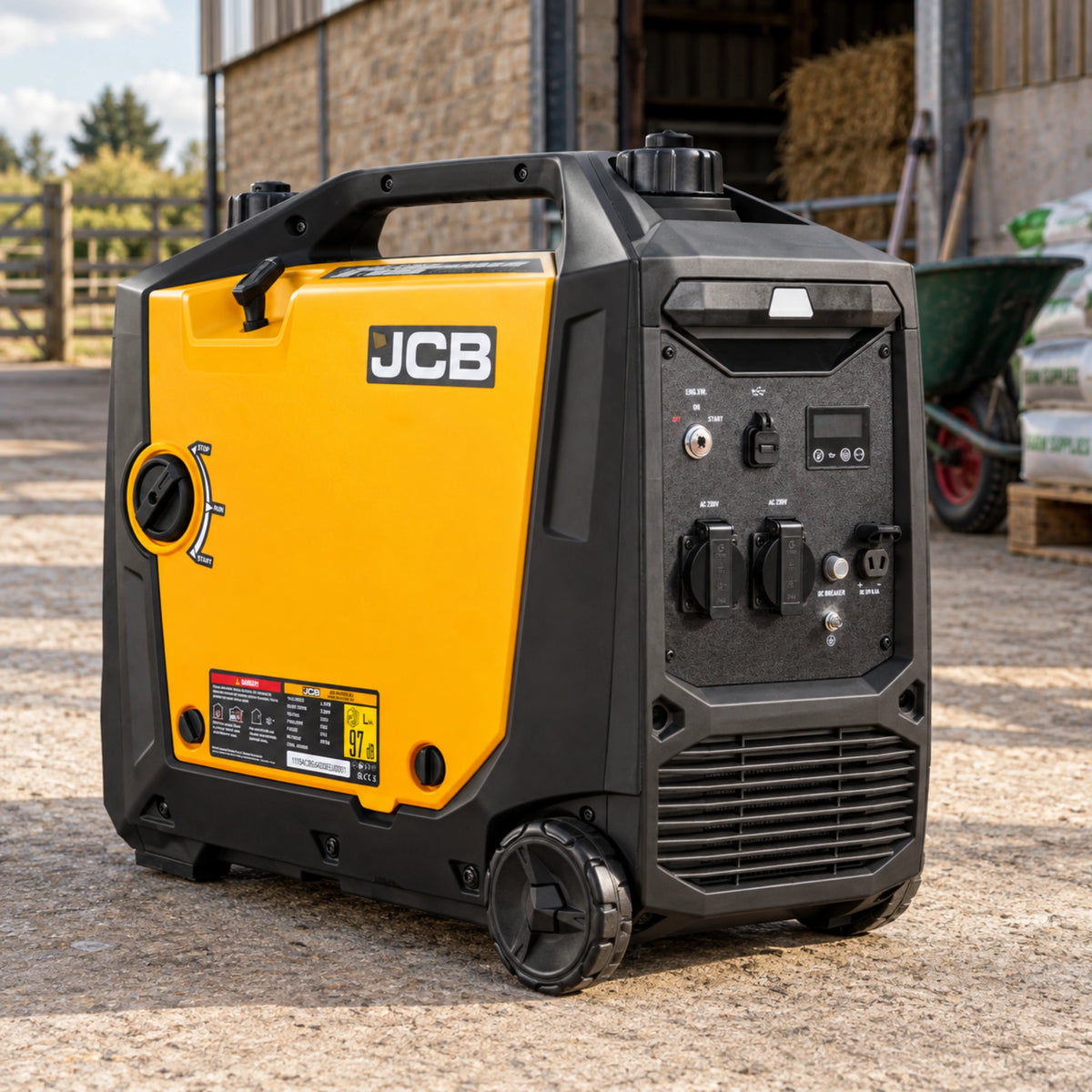 Agregat Inwerterowy JCB 3800 W 230 V E-Start JCB-IG4200E-EU