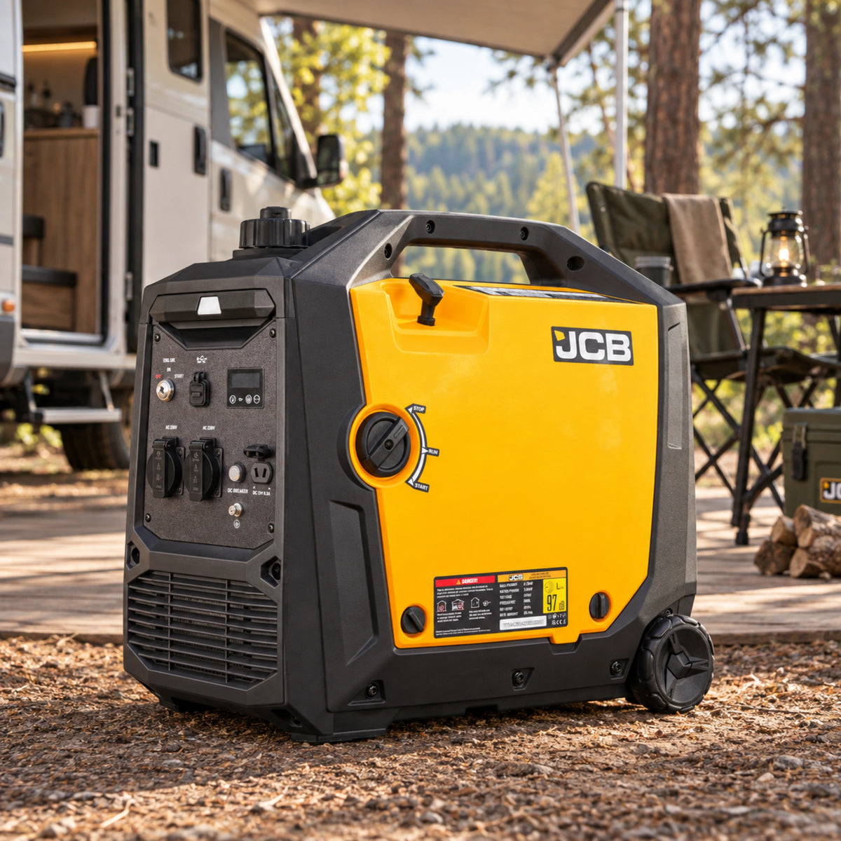 Agregat Inwerterowy JCB 3800 W 230 V E-Start JCB-IG4200E-EU