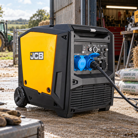 Agregat Inwerterowy JCB Tools 7,2 kW - E-Start, Pilot, 32 A