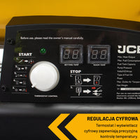 Nagrzewnica Powietrza JCB na Olej Napędowy Ropę Diesel 37KW