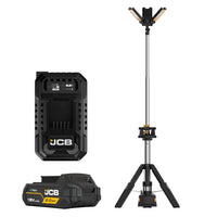 Lampa budowlana akumulatorowa JCB 8400 lm – lampy budowlane led, widok produktu