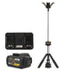 Lampy budowlane akumulatorowe JCB 8400 lm – lampa budowlana na statywie, widok produktu