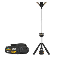 Przenośna lampa budowlana LED JCB 8400 lm – lampa budowlana akumulatorowa