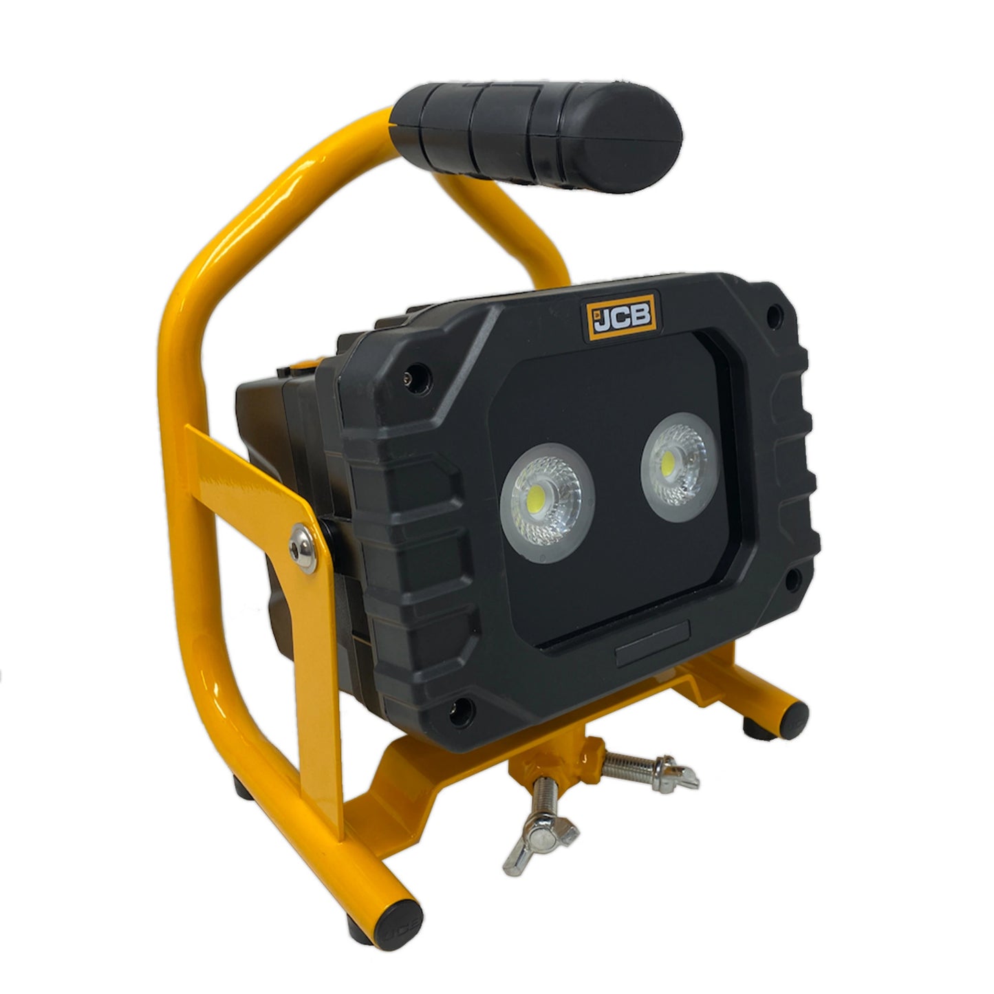 Lampa budowlana LED JCB Xtreme-R 2000 lm 20 W z regulowaną głowicą - naświetlacz LED do oświetlenia stanowiska