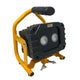 Lampa budowlana LED JCB Xtreme-R 2000 lm 20 W z regulowaną głowicą - naświetlacz LED do oświetlenia stanowiska