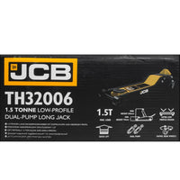 JCB Podnośnik Hydrauliczny 1,5t Długi Niskoprofilowy Dwutłoczkowy