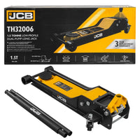 JCB Podnośnik Hydrauliczny 1,5t Długi Niskoprofilowy Dwutłoczkowy