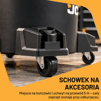 Odkurzacz JCB JCB-VACP-23H-E 23 L na mokro i sucho z funkcją wydmuchu – zdjęcie 6