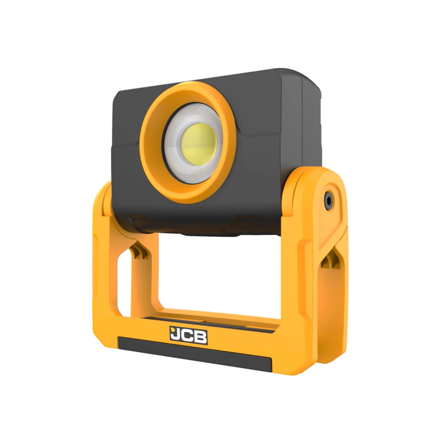 Lampa robocza JCB na składanej podstawie, widok z przodu