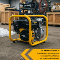 Моторна помпа JCB 80 мм 3 дюйми 7,5 к.с. для чистої води (966 л/хв) 