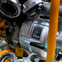 Насос для брудної води JCB Tools 80 мм 3 дюйми 7,5 к.с., комплект 1000 л/хв + шланги 