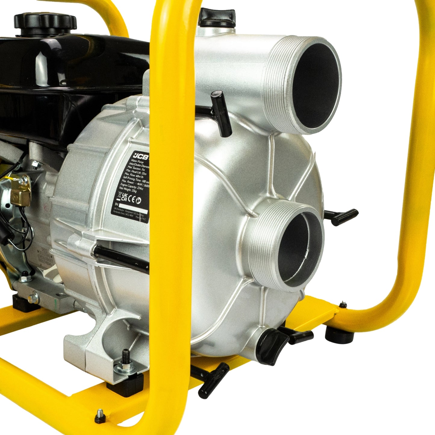 Насос для брудної води JCB Tools 80 мм 3 дюйми, потужністю 7,5 к.с. (1000 л/хв) 