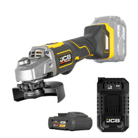 JCB Professional 18V Szlifierka Kątowa z Włącznikiem Łopatkowym (125 mm / 5")