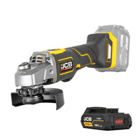JCB Professional 18V Szlifierka Kątowa z Włącznikiem Łopatkowym (125 mm / 5")