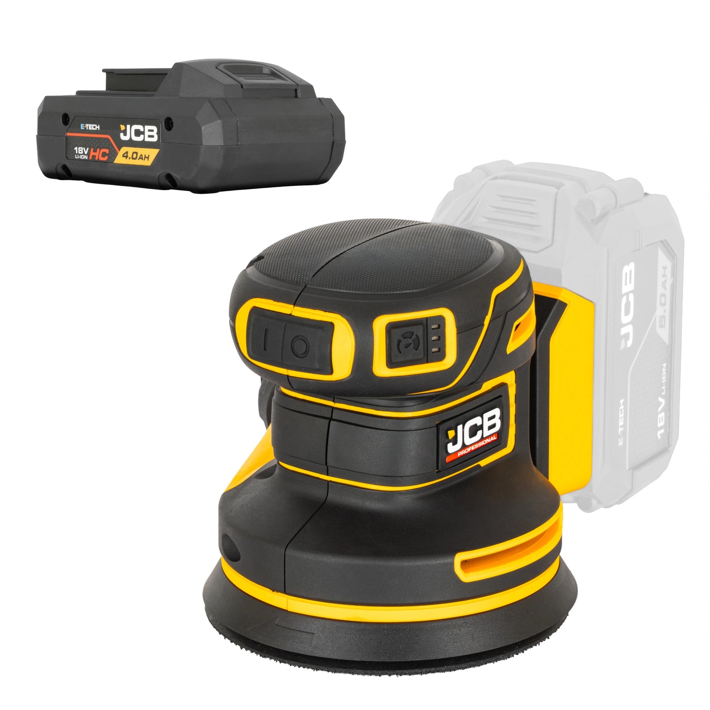 JCB Professional 18V Szlifierka Mimośrodowa