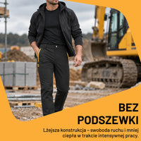 JCB Workwear Штани від дощу Unlined Waterproof чорні