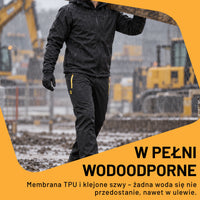 JCB Workwear Штани від дощу Unlined Waterproof чорні