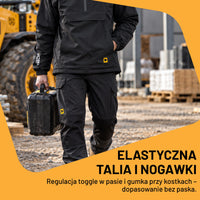 JCB Workwear Легкі штани від дощу Lightweight Waterproof чорні