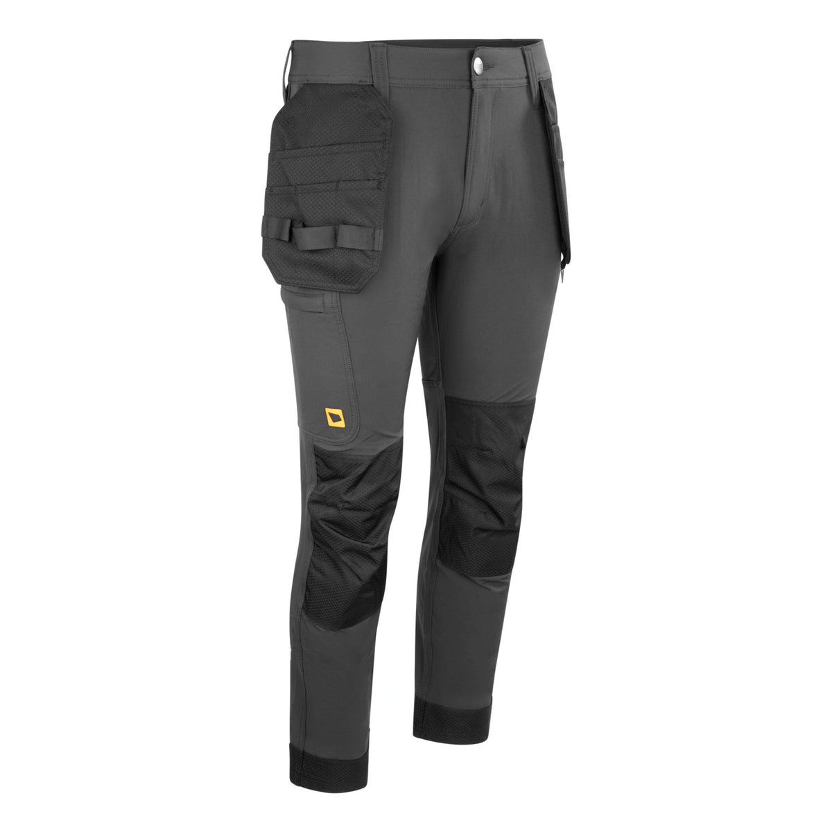 JCB Workwear Spodnie Robocze 4-Way Stretch z Kieszeniami Kaburowymi