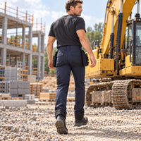 JCB Workwear Spodnie Robocze 4-Way Stretch z Kieszeniami Kaburowymi