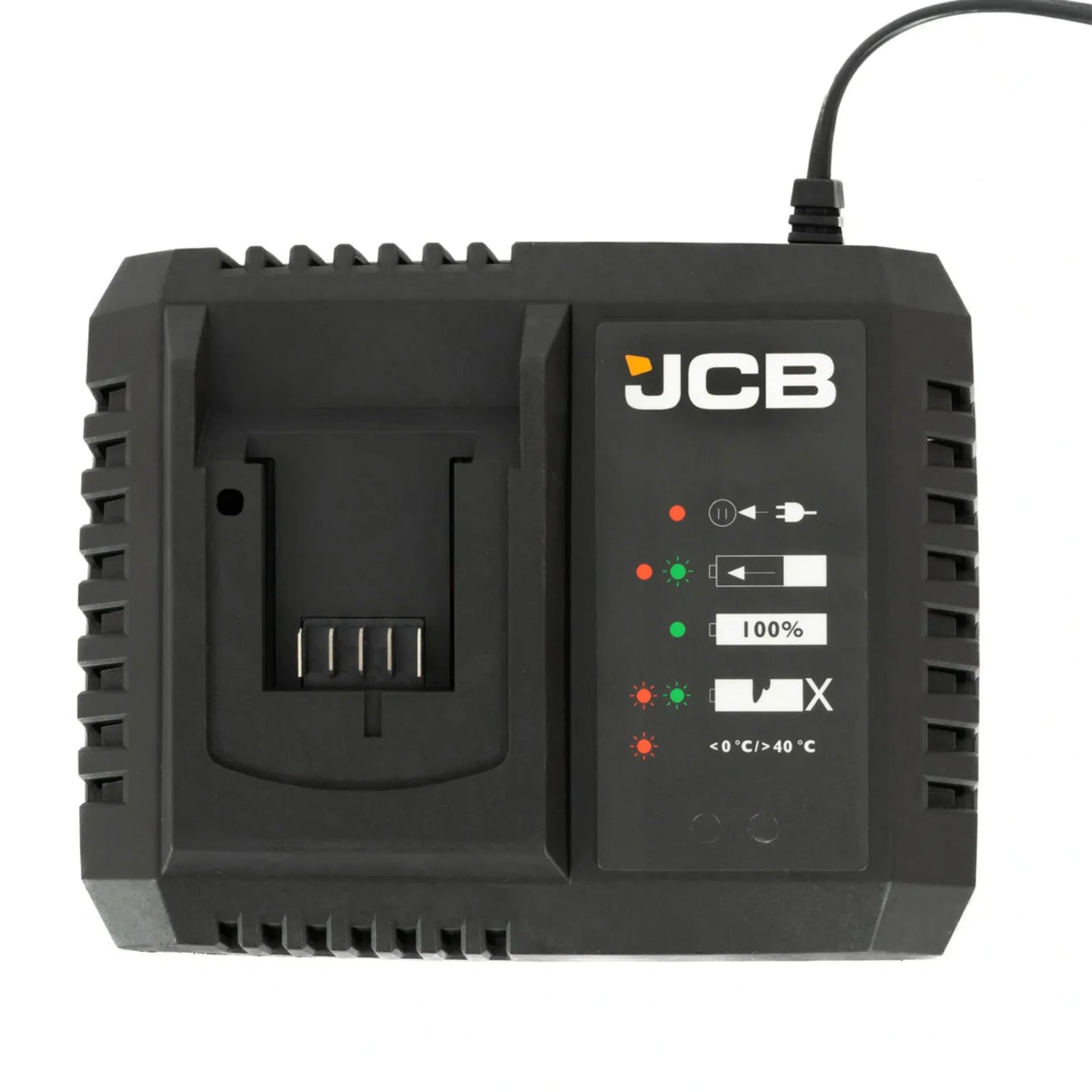 Ładowarka JCB Professional 9A do akumulatorów 18V Li-Ion z przewodem - szybka ładowarka 18V