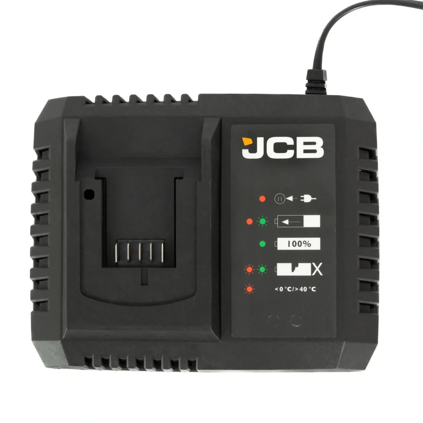 Ładowarka JCB Professional 9A do akumulatorów 18V Li-Ion z przewodem - szybka ładowarka 18V