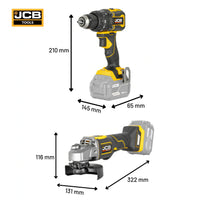 Wiertarko wkrętarki JCB 75Nm – wkrętarka udarowa