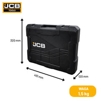 JCB Walizka Narzędziowa Site System Standard 410 × 320 × 120mm